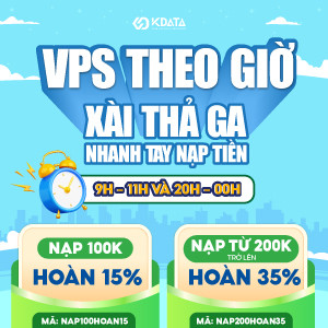 VPS theo giờ hoàn tiền đến 35%