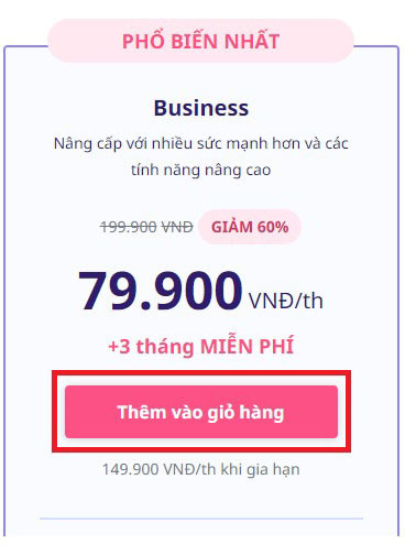 áp dụng mã giảm giá hostinger