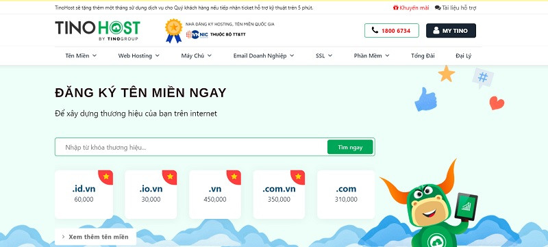 Review TinoHost: giới thiệu chung