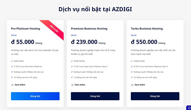 Review, đánh giá Azdigi dựa trên kinh nghiệm đã qua sử dụng