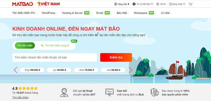 Review Mắt Bão, đánh giá khách quan chất lượng Hosting