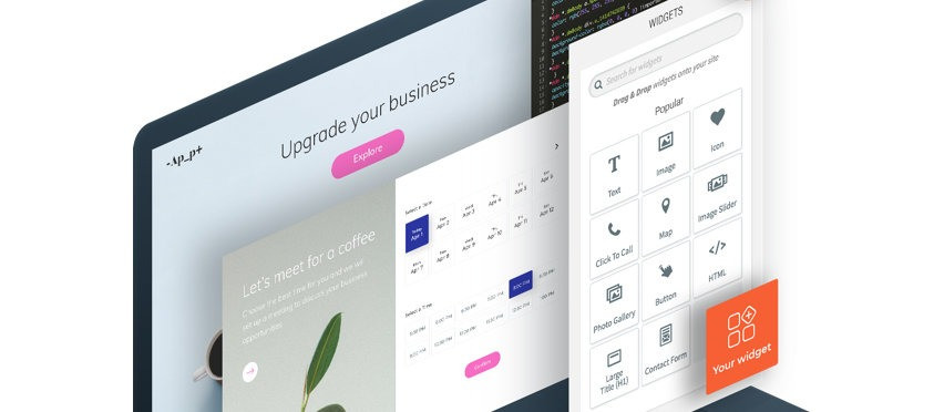 Duda Website Builder có giao diện trực quan, dễ dùng