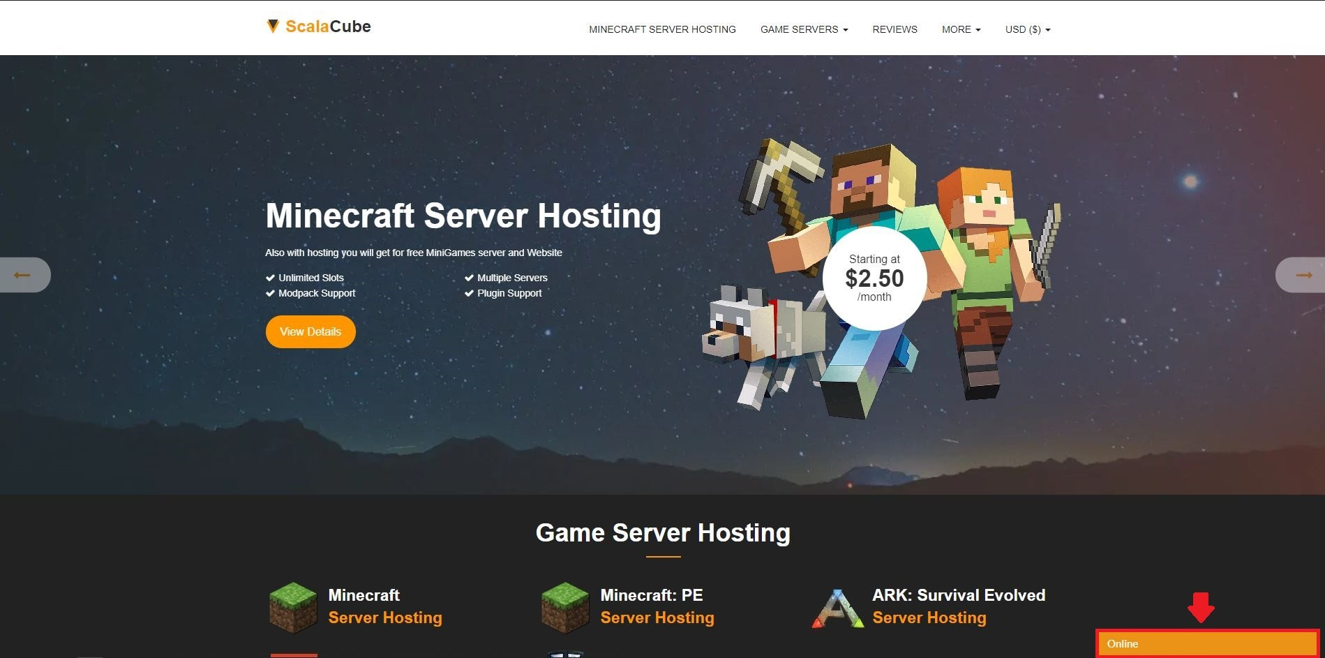 ScalaCube Minecraft Server