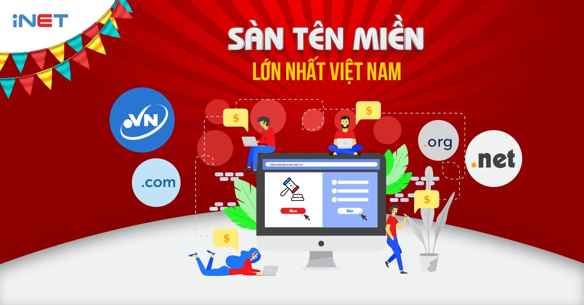 Mua tên miền ở đâu? Mua tên miền tại iNET