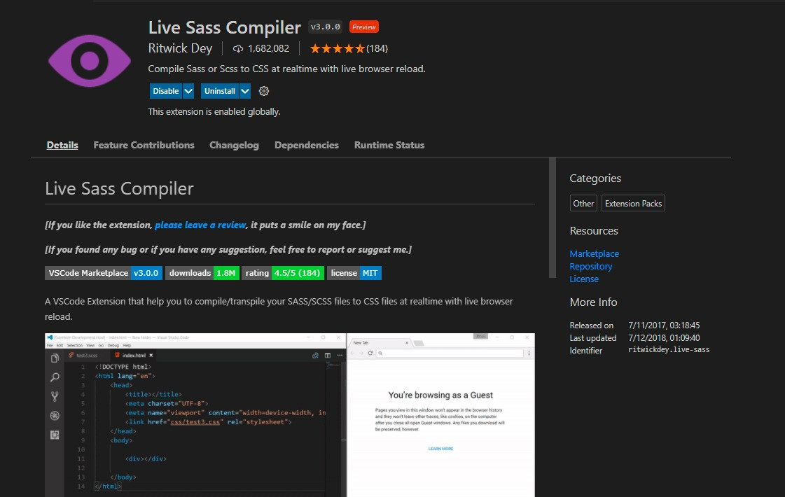 Live Sass Compiler